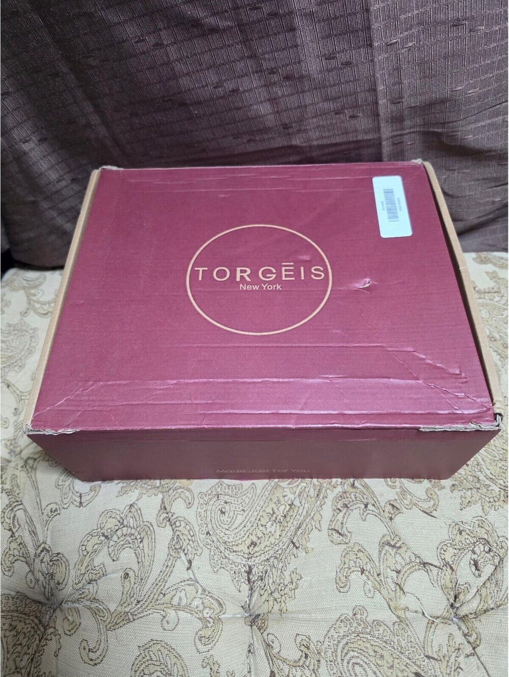 Torgeis New York Black Suede Knee-High Boots Size 6.5 **NEW with box**